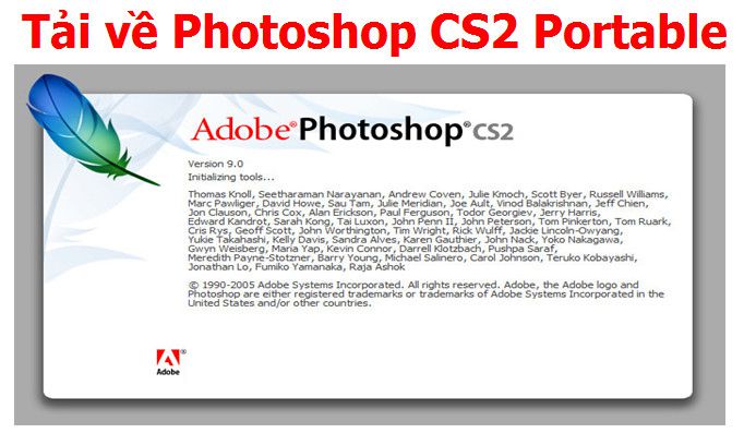 Adobe Photoshop CS2 Full Portable không cần cài đặt