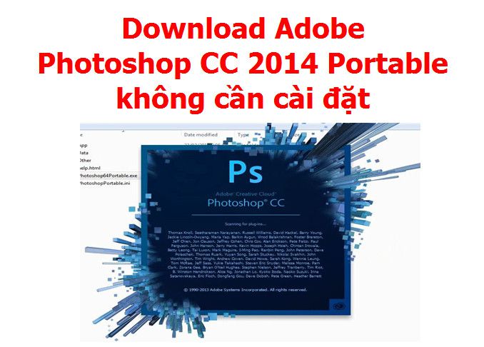 Download Adobe Photoshop CC 2014 Full Portable không cần cài đặt